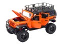 LEAN Toys Auto Terenowe Zdalnie Sterowane RC 2.4G Napęd 4x4 Pomarańczowy