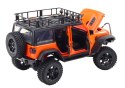 LEAN Toys Auto Terenowe Zdalnie Sterowane RC 2.4G Napęd 4x4 Pomarańczowy