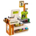 LEAN Toys Kasa Fiskalna Sklepowa Kawiarnia Akcesoria Światła Dźwięki 70 el.