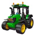 LEAN Toys Klocki Konstrukcyjne Traktor Farmerski Rolniczy Zielony 304 el.