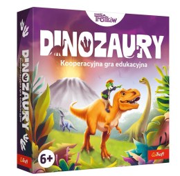 Trefl Gry Gra edukacyjna Dinozaury Rodzina Treflików Trefl 02912