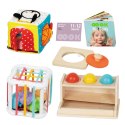 WOOPIE GREEN Pudełko Box 5w1 Montessori Edukacujny 11-12M FSC