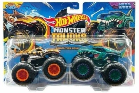 Hot Wheels Monster Trucks Pojazd 1:64 + Autko