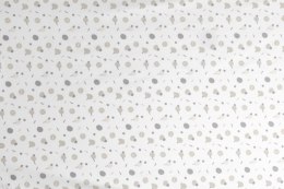 Prześcieradło Next2Me Forever G/D bawełna confetti