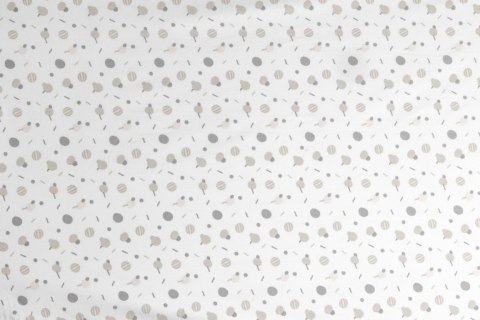 Prześcieradło Next2Me Forever G/D bawełna confetti