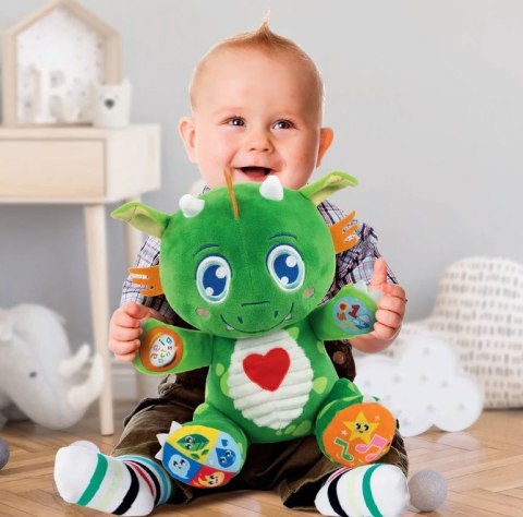 Clementoni Edukacyjny Mówiący Muzyczny Przyjacielski Smok Język Polski Clementoni 50938