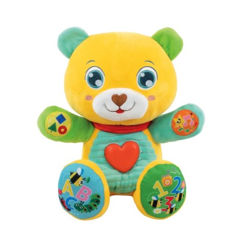 Clementoni Kolorowy Interaktywny Misiek Lelek Język Polski Clementoni 50939