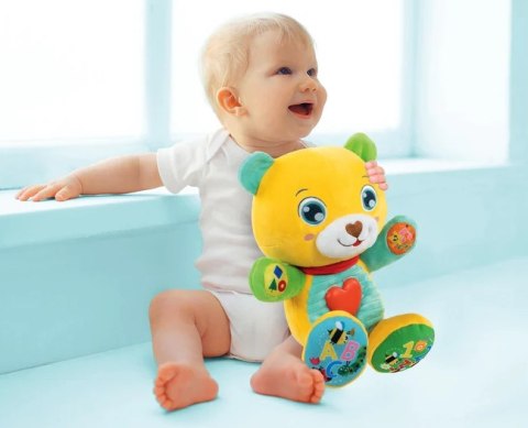 Clementoni Kolorowy Interaktywny Misiek Lelek Język Polski Clementoni 50939