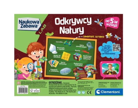 Clementoni Naukowa Zabawa Odkrywcy Natury Lornetka Przyroda Język Polski Clementoni 50894