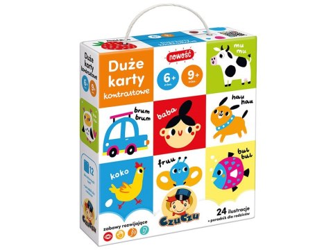 CzuCzu Duże KARTY kontrastowe od 6 m + ZA4238