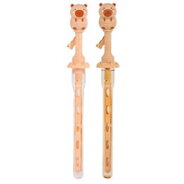 LEAN TOYS Bańki Mydlane Duża Różdżka Rozkładana Kapibara 49,5 cm 100 ml