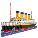 LEAN Toys Klocki Konstrukcyjne Statek Titanic Model Statku 3D 1878 el.