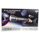 LEAN Toys Teleskop Astronomiczny Edukacyjny Aluminiowy Akcesoria Statyw 1.35 M