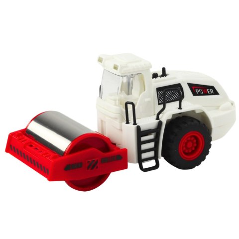 LEAN Toys Walec Drogowy Budowlany Metalowy Obrotowy Walec Światła Dźwięki