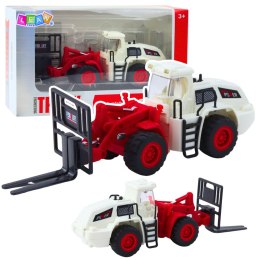 LEAN Toys Wózek Widłowy Metalowe Widły Regulowane Światła Dźwięki