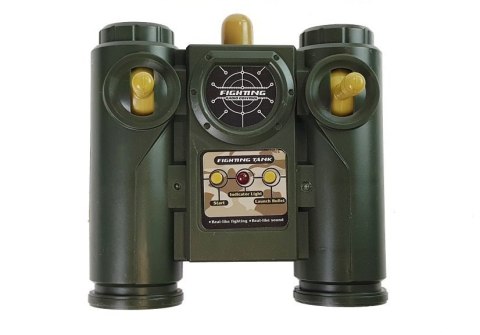 LEAN Toys Zestaw Czołgów Bitewnych Zdalnie Sterowane R/C 1:28 Zielony i Czarny