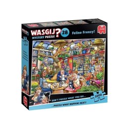Puzzle 1000 Wasgij Jumbo Retro koci obłęd