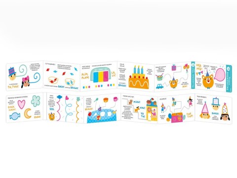 CzuCzu Paluszkowe zabawy książeczka 2+ ZA4593