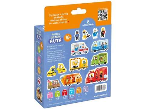 CzuCzu Puzzle do pary 18m+ AUTA ZA5661