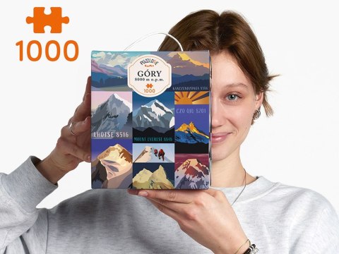 CzuCzu Puzzlove Puzzle Góry 8000 m n.p.m. 1000 elementów ZA5623