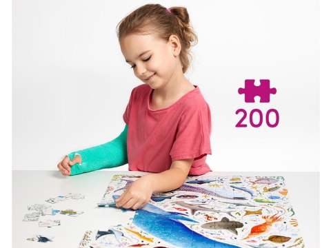 CzuCzu Puzzlove Puzzle Ryby i zwierzęta wodne 200 elementów ZA5619