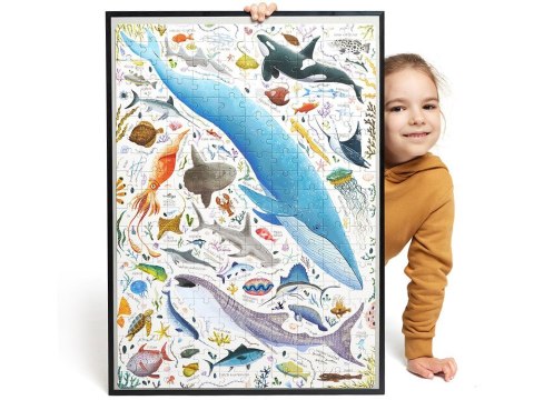 CzuCzu Puzzlove Puzzle Ryby i zwierzęta wodne 200 elementów ZA5619