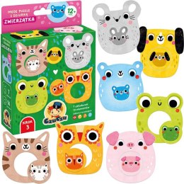 Czuczu Moje puzzle z dziurką 12m+ ZWIERZĄTKA ZA5660