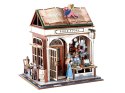 Drewniane PUZZLE 3D Seria budynek Księgarnia 148 ele oświetlenie ZA6014