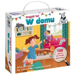 Kapitan Nauka Gra rodzinna Znajdź to! W domu 120 zabaw KS0887