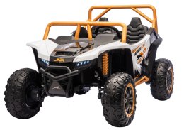 LEAN CARS Pojazd na akumulator Buggy Arctic Cat WILDCAT XX 24V14AH Biały
