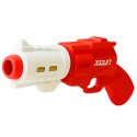 LEAN TOYS Pistolet Broń Na Miękkie Kulki Piankowe XGUN Czerwony 6 szt.