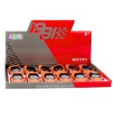 LEAN TOYS Samochód Sportowy Napęd Pull Back Metalowy Pomarańczowy 1:43