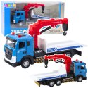 LEAN Toys Ciężarówka Laweta Z Holownikiem Metalowa Kabina Światła Dźwięki