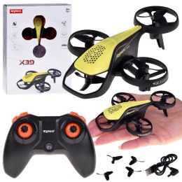Mini Dron SYMA X39 czteroosiowy 2 prędkości akrobacje pilot 2,4GHz RC0715