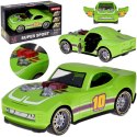 Sportowe autko rajdowe wyścigówka efekty świetlne dźwiękowe napęd ZA5846