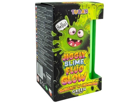 Tuban Jiggly Slime Fluo glow zielony świecący w ciemności 430g ZA5655