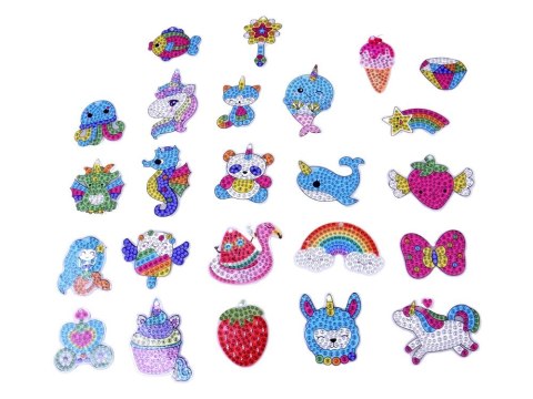 Zrób to sam DIY Bajkowa wyklejanka - HAFT diamentowy - breloczki ZA6021