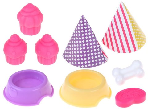 Ankiki Lalka urodzinowa PET PARTY - przyjęcie dla zwierząt 32ele ZA5757