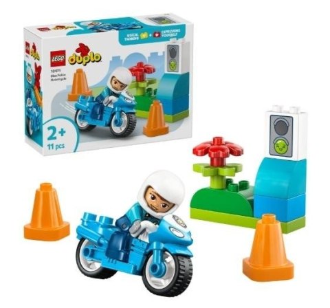 LEGO(R) DUPLO 10471 Niebieski motocykl policyjny