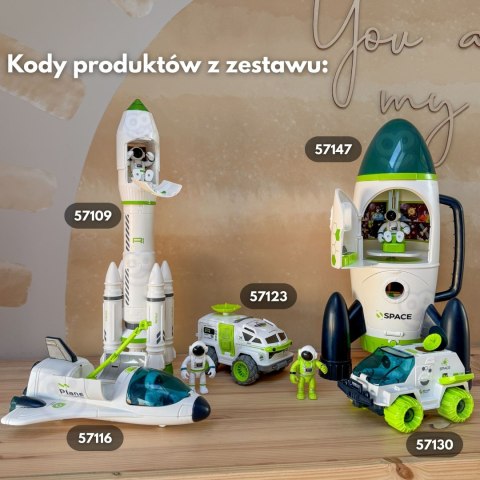 WOOPIE Interaktywny Duży Łazik Kosmiczny Space Set