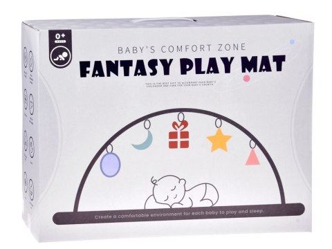 Duża Mata edukacyjna dla dziecka + Karty kontrastowe gryzaki zabawki ZA5911