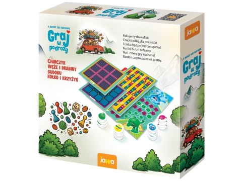 Jawa Graj w podróży - 4 gry kochane - zestaw 4 gier 3+ GR0815