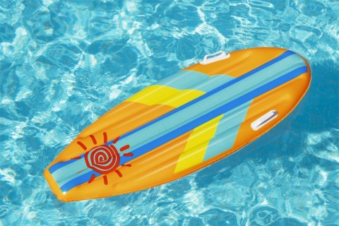 Dmuchana Deska surfingowa dla dzieci Materac Pomarańczowy BESTWAY + Łatka naprawcza Dmuchana Deska surfingowa dla dzieci Materac Pomarańczowy BESTWAY + Łatka naprawcza