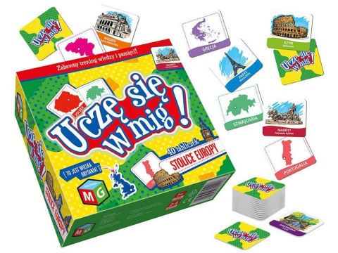 Multigra Gra edukacyjna Stolice Europy - Uczę się w mig GR0295