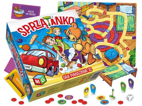 Multigra Sprzątanko gra planszowa 3D GR0294