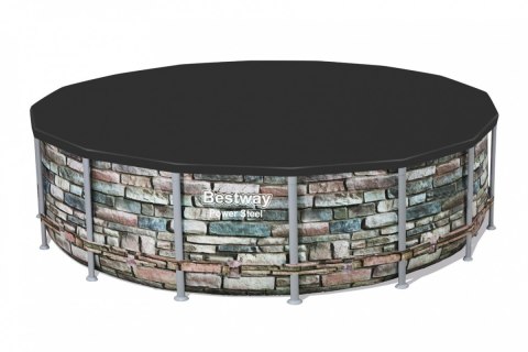 Pokrywa 493cm na Basen stelażowy i panelowy Hydrium 460-488cm/15-16FT BESTWAY