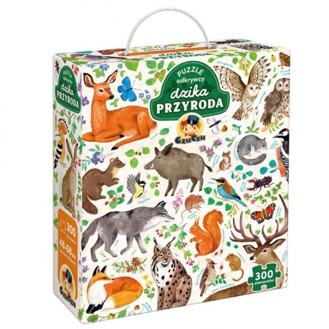 CzuCzu Puzzle odkrywcy Dzika przyroda 300 elementów 7+ ZA6103