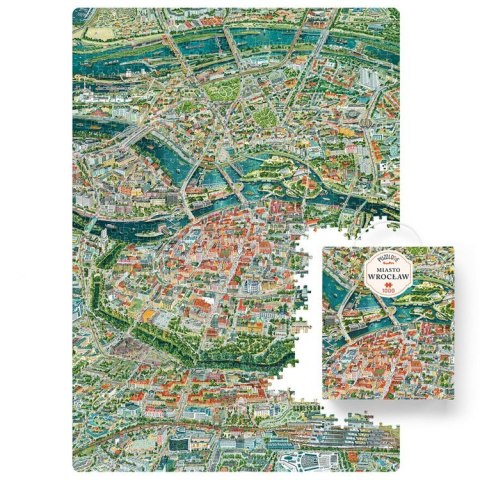 CzuCzu Puzzlove Miasto Wrocław 1000 elementów ZA6108