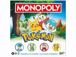 Hasbro Planszowa gra Monopoly: Pokemon - 4 figurki pionki GR0785