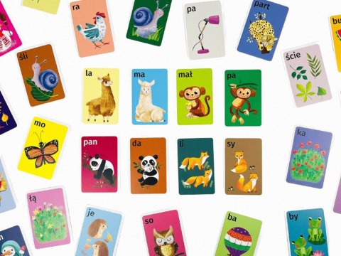 Kapitan Nauka Bazgraki czytają. Gra edukacyjna GR0816